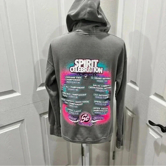 All Star Outfitters Varsity All Star 20th season Spirit Celebration Grey hoodie - Picture 5 of 7